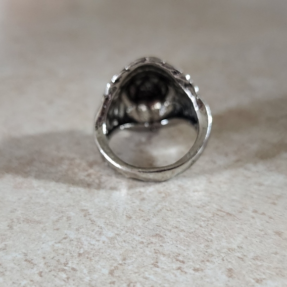 Native American Indian Chief ring size 11 - Picture 4 of 5